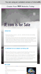 Mobile Screenshot of je.com